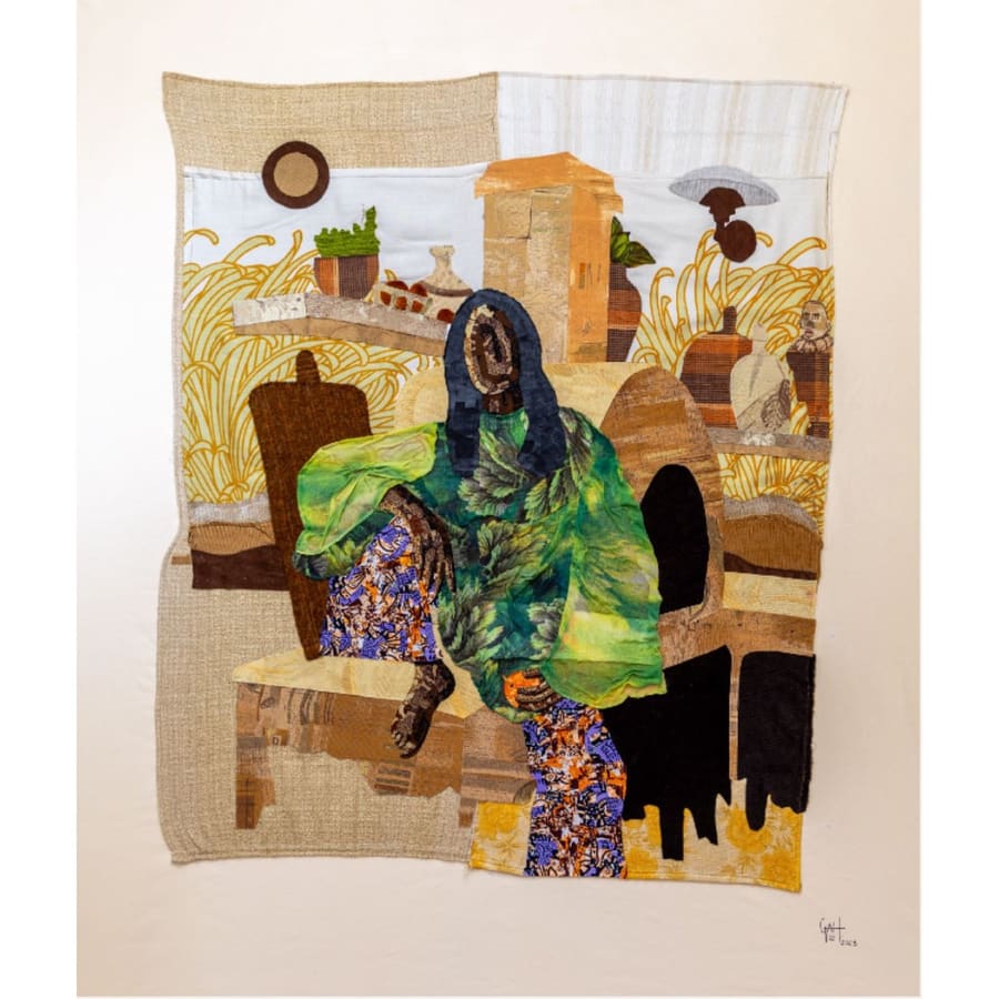 Threads of Heritage and Home., 2025, by Michael Gah
